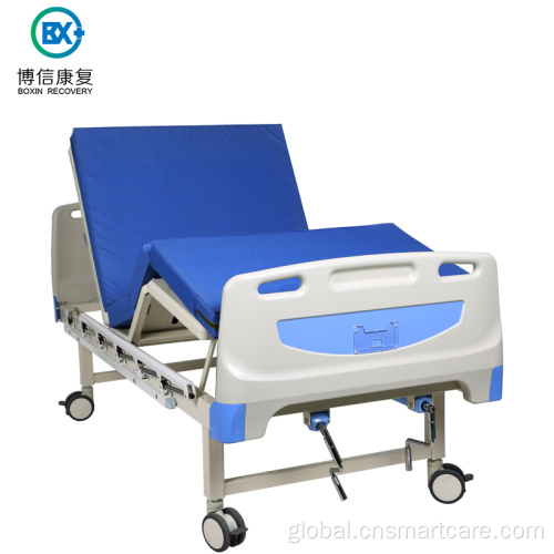 Medical Bed For Home 2 Crank Patient Manual Lateral Tilt Hospital Bed Factory